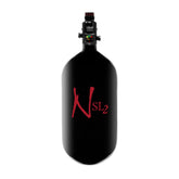 Ninja Carbon Fiber SL2 4500 PSI 77ci Tank - Black/Red